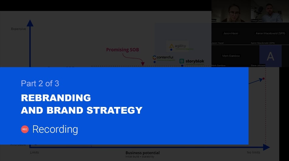 Rebranding and brand strategy (part 2/3) recording
