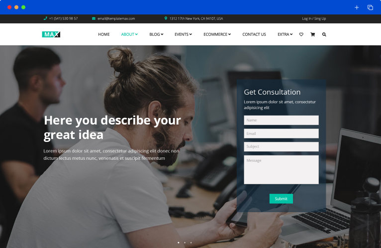 CMS Website Templates